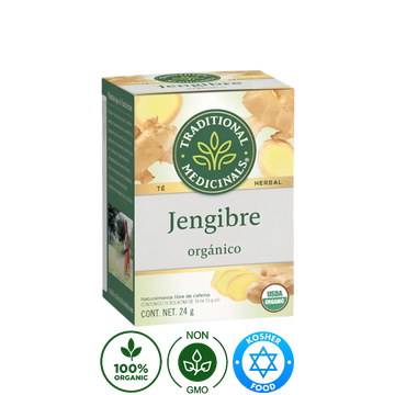 Té Orgánico de Jengibre Traditional Medicinals 24g
