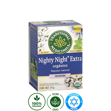 Té Relajante Orgánico para Dormir Nighty Night Traditional Medicinals 24g