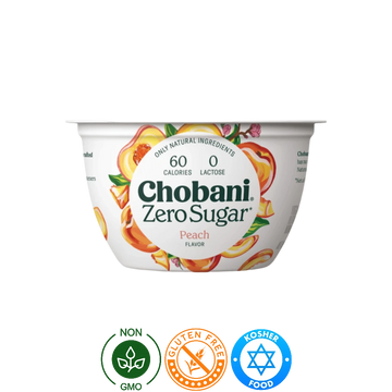 Yogurt Griego Cero Azúcar Durazno Chobani 150g