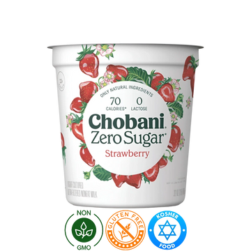 Yogurt Griego Cero Azúcar Fresa Chobani