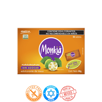 Endulzante Monkiä 60 Sobres