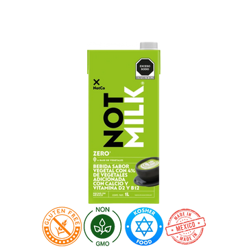 Leche Vegetal Zero NotMilk 1L