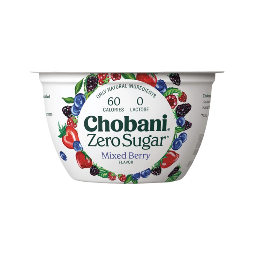 Yogurt Griego Cero Azúcar Mix Berries Chobani