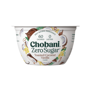 Yogurt Griego Cero Azúcar Coco Vainilla Chobani 150g