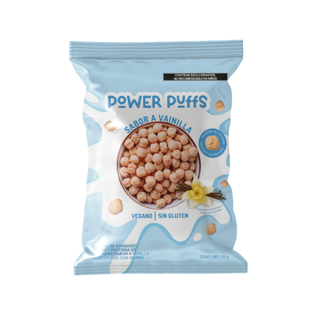 Bolsa Cereal Sabor Vainilla Power Puffs 36g