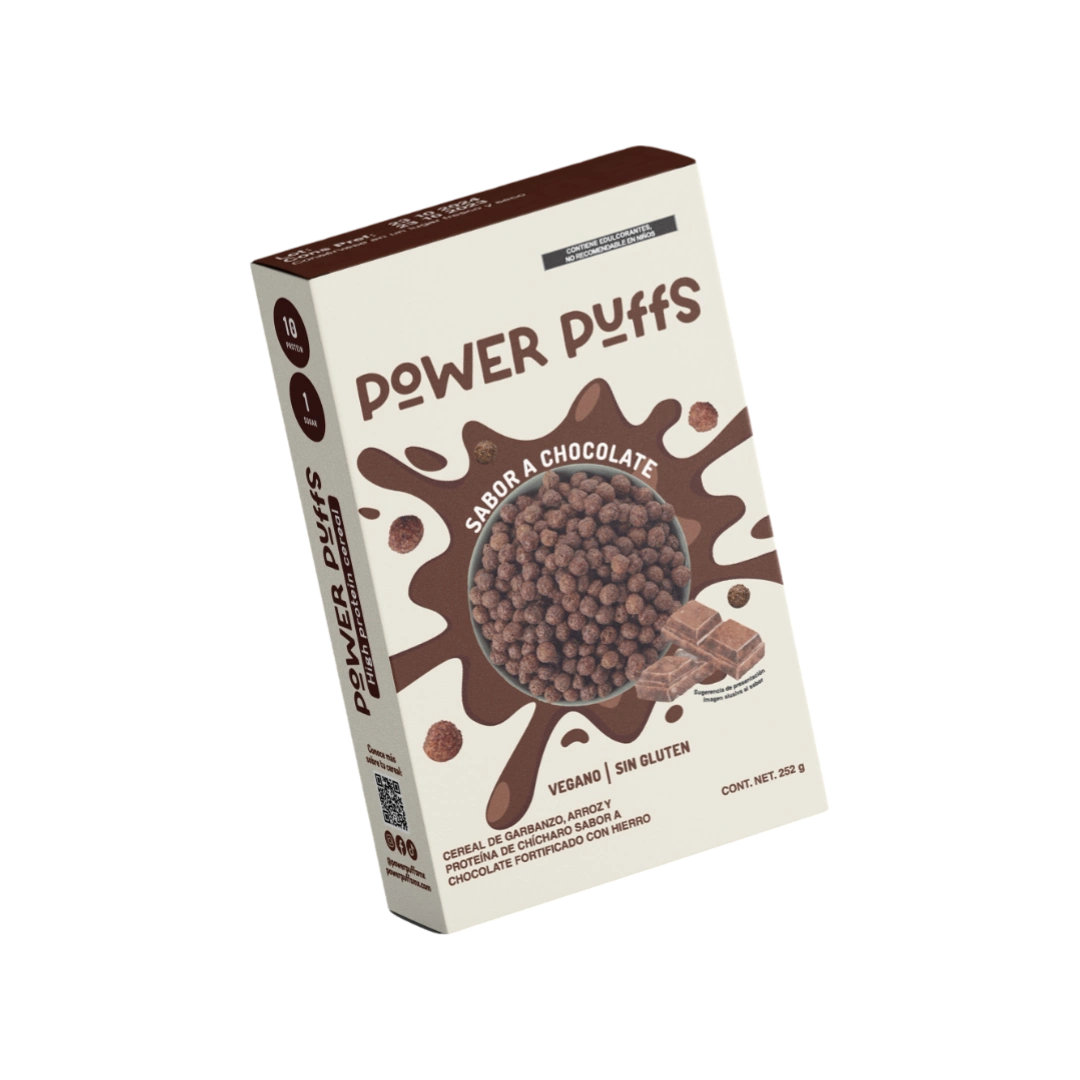 Cereal Sabor Chocolate Power Puffs 252g