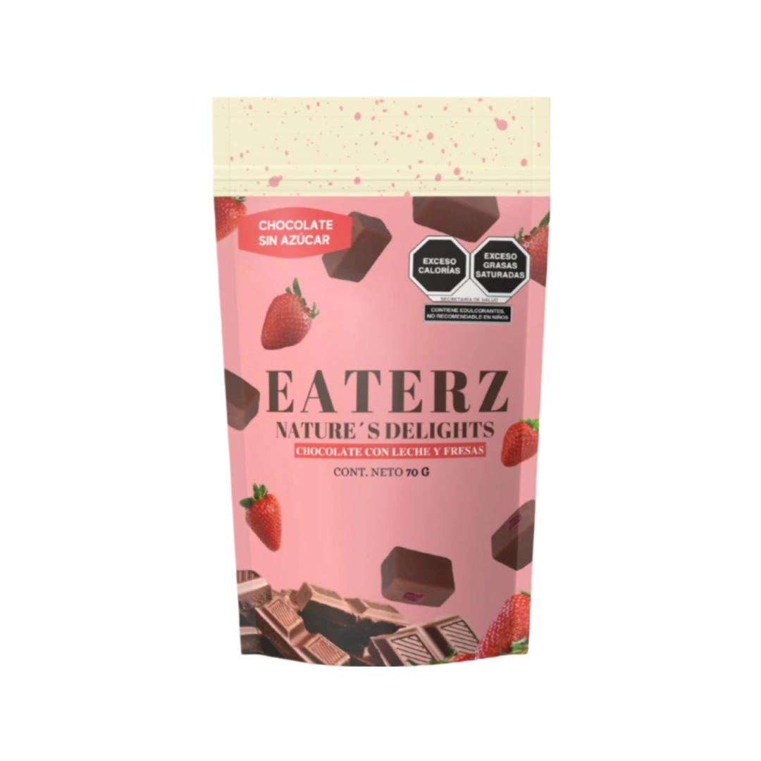 Fresa Cubierta de Chocolate Eaterz 70g