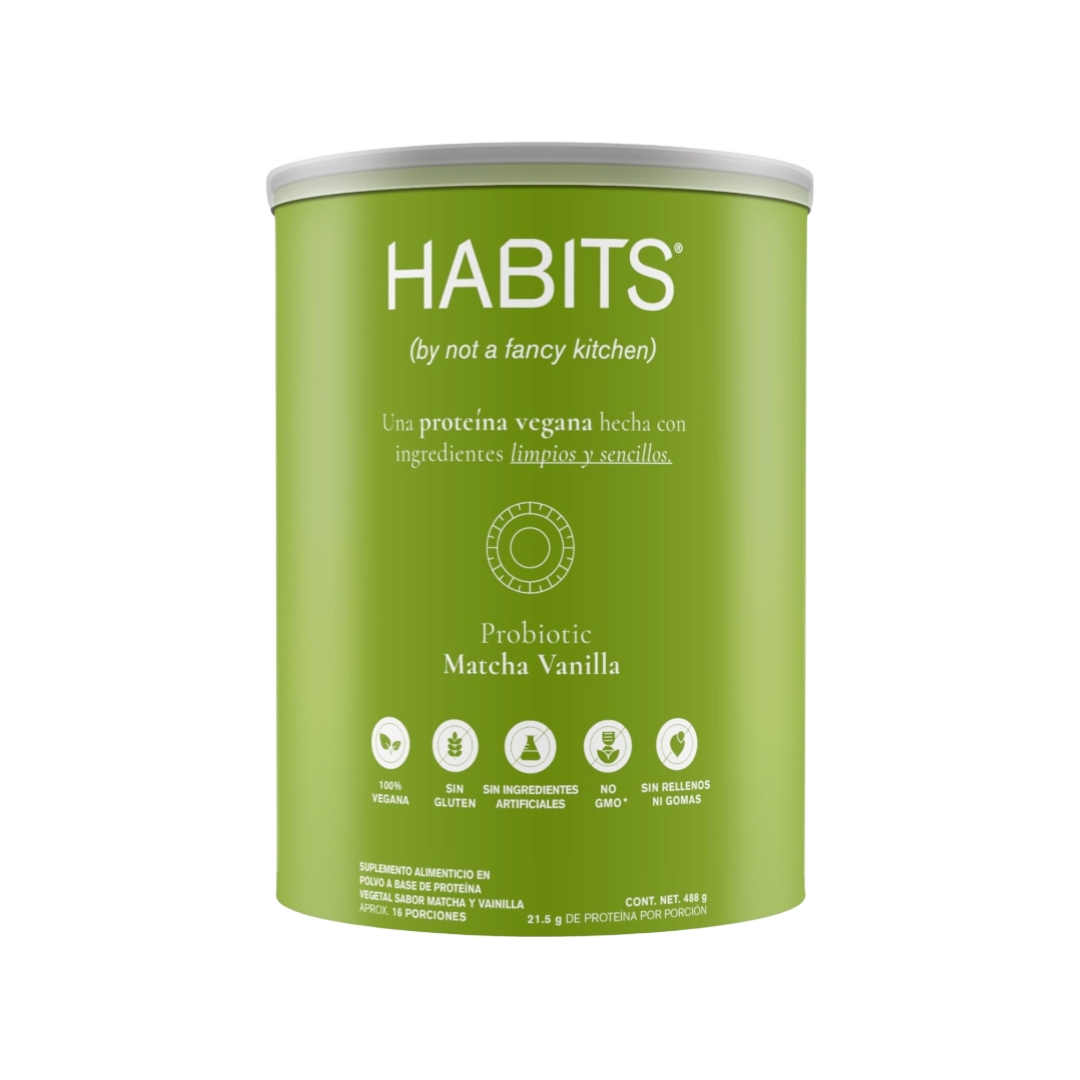 Lata Matcha Vainilla Habits 488g