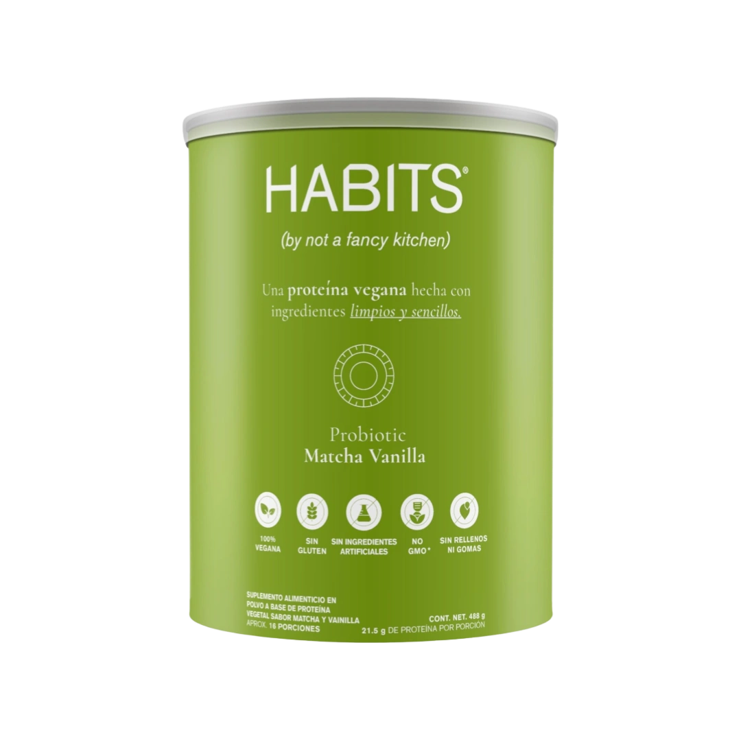 Lata Matcha Vainilla Habits 488g