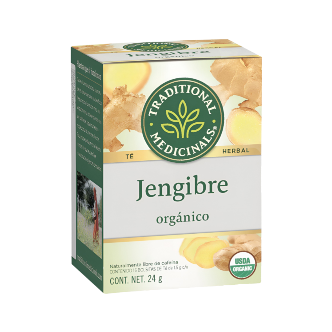 Té Orgánico de Jengibre Traditional Medicinals 24g