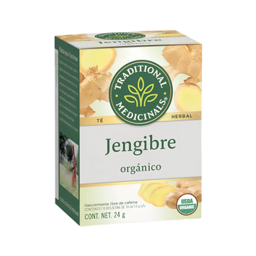 Té Orgánico de Jengibre Traditional Medicinals 24g