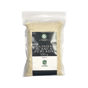 Quinoa Blanca Perlada Orgánica El Huerto de Carmen 500g