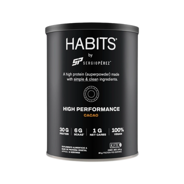 Proteína Habits By SP Cacao Colección High Performance 578g