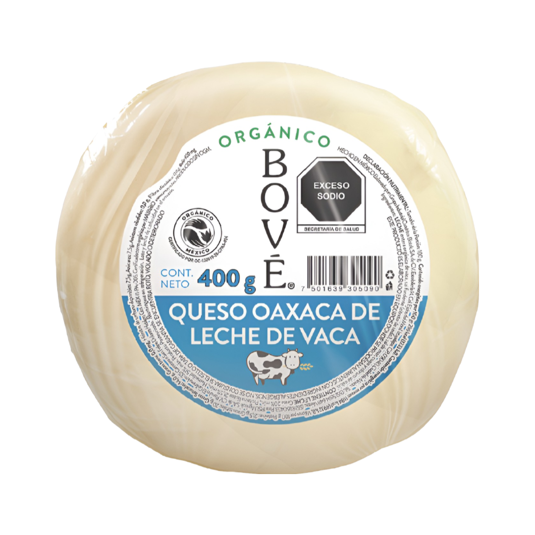 Queso Oaxaca Orgánico Bové 400g