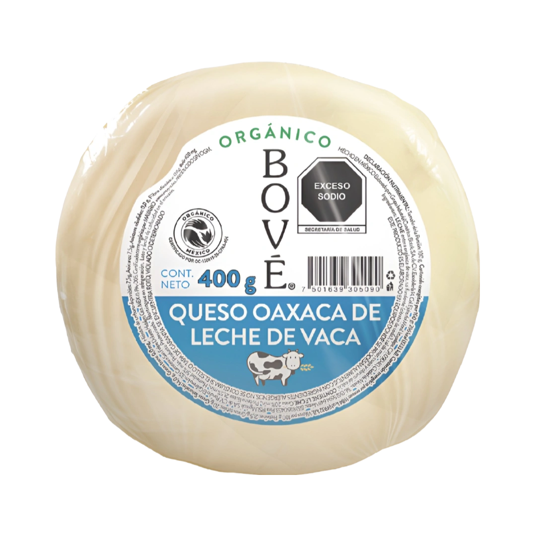 Queso Oaxaca Orgánico Bové 400g