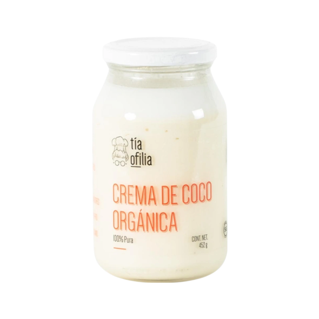 Crema De Coco Orgánica Tía Ofilia 452g