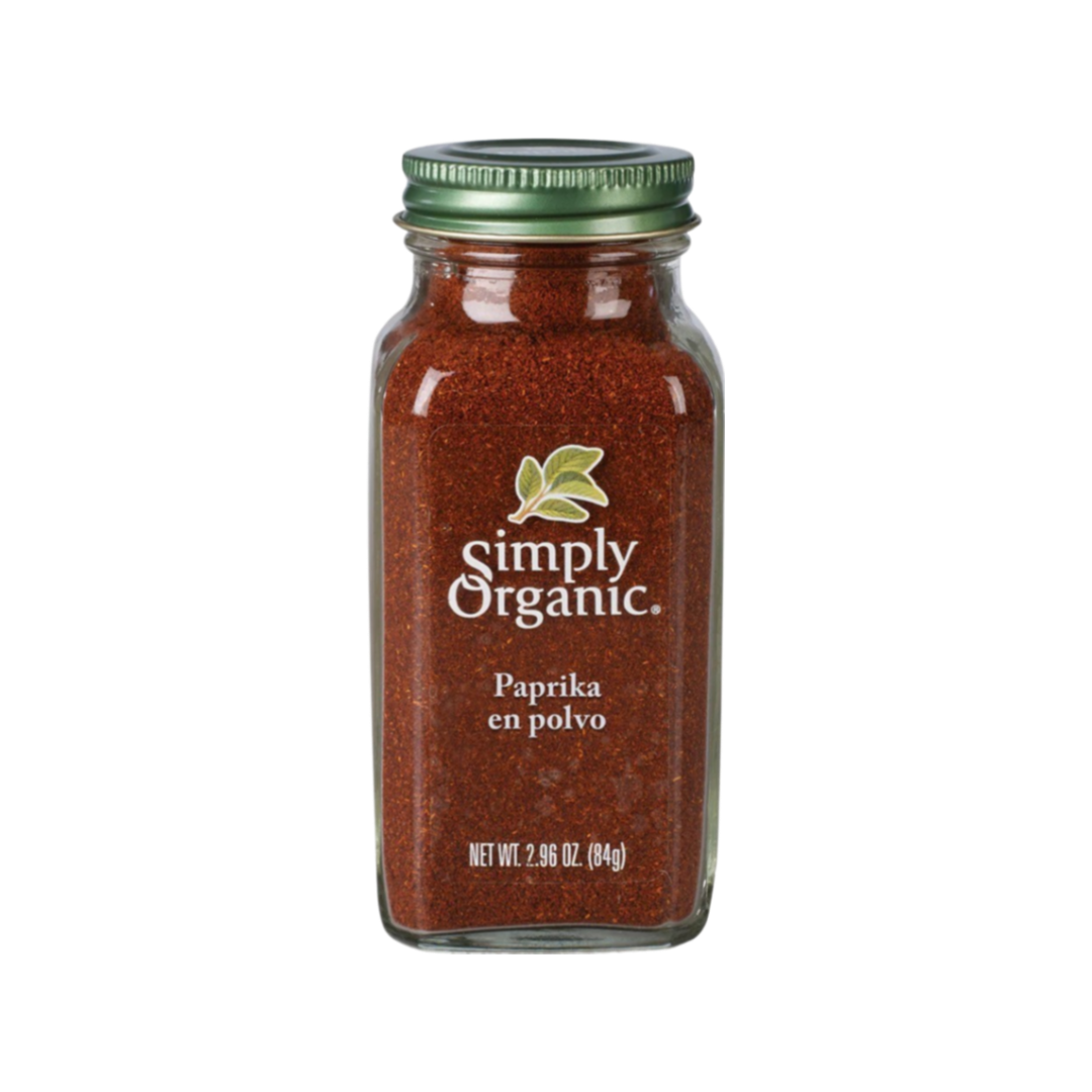 Paprika Orgánica En Polvo Simply Organic 84g