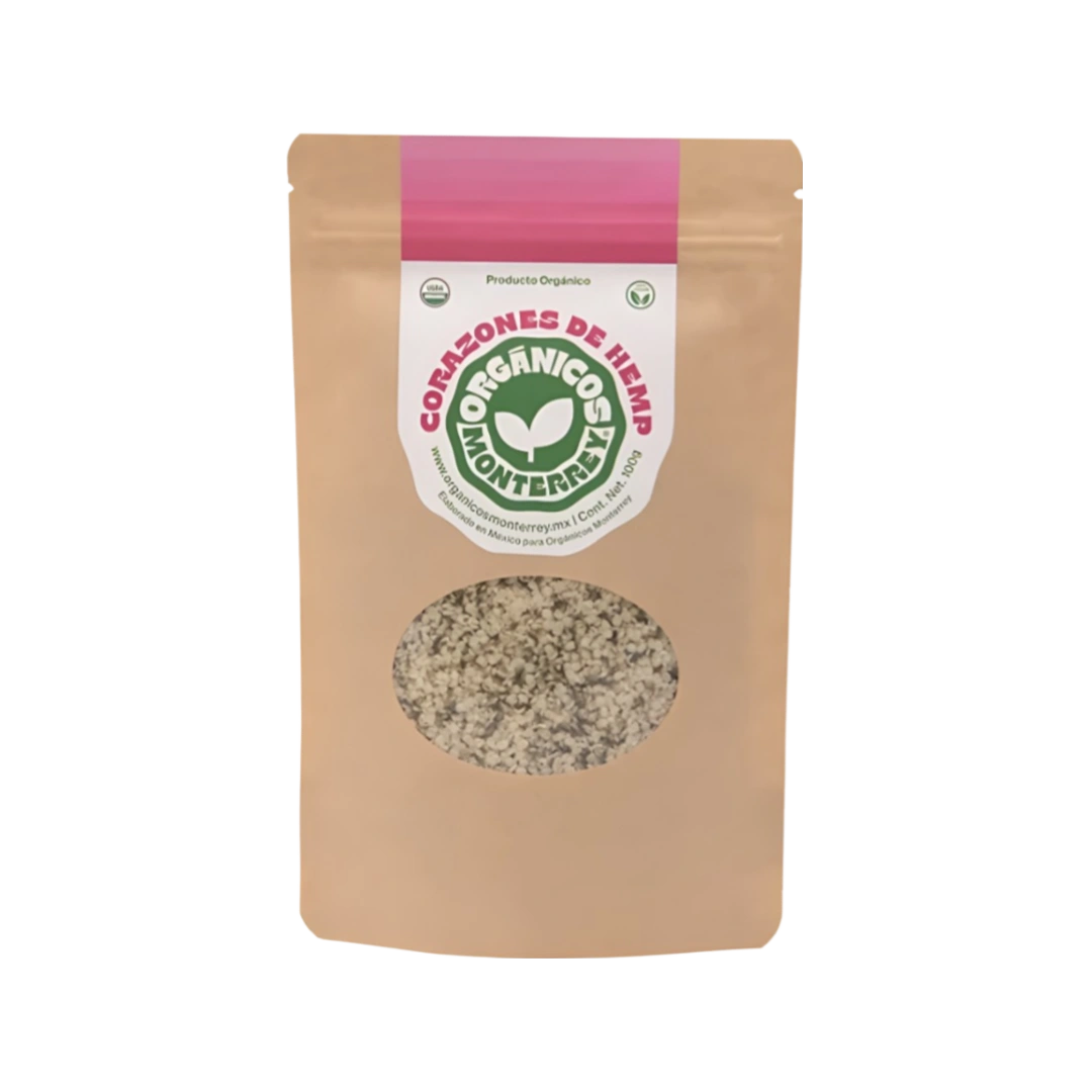 Hemp Seeds Orgánico Orgánicos Monterrey 100g