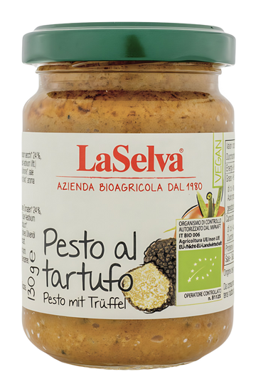 Pesto Orgánico Con Trufa LaSelva 130g