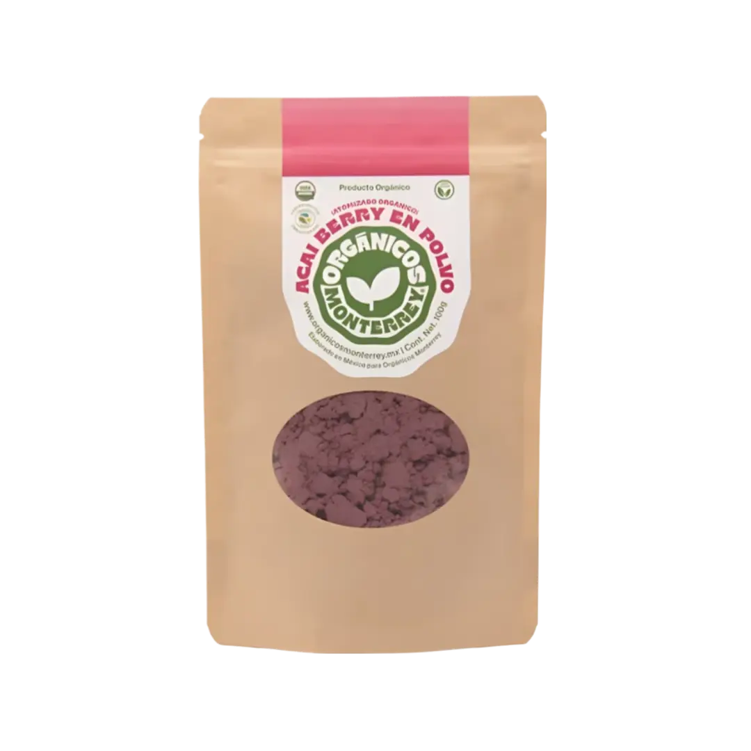 Acai Berry en Polvo Orgánicos Monterrey 100g