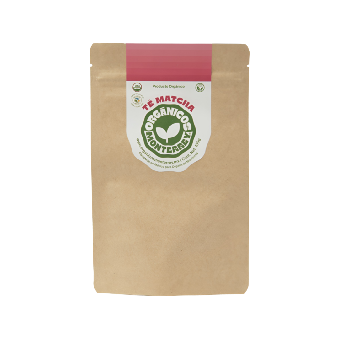 Té Matcha Orgánico Organicos Monterrey 100g