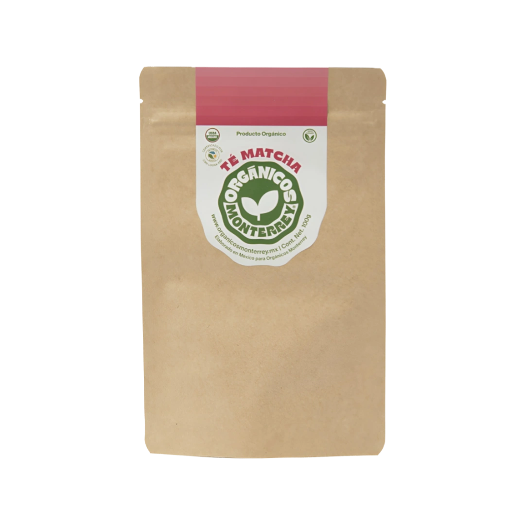 Té Matcha Orgánico Organicos Monterrey 100g