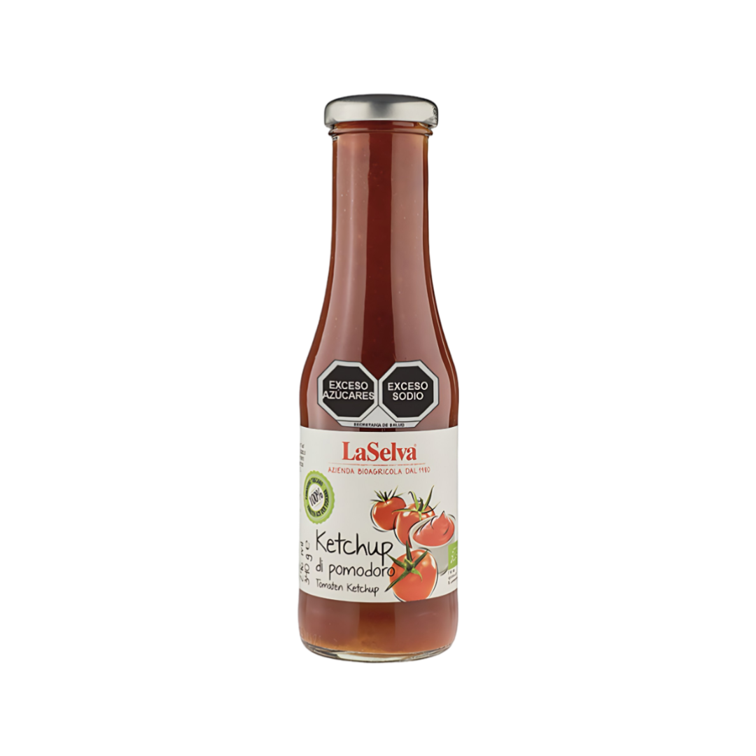 Salsa de Tomate Tipo Catsup Orgánica LaSelva 340g