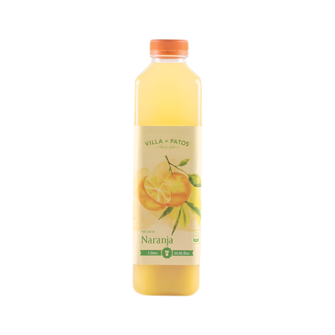 Jugo Orgánico de Naranja Villa de Patos 1L