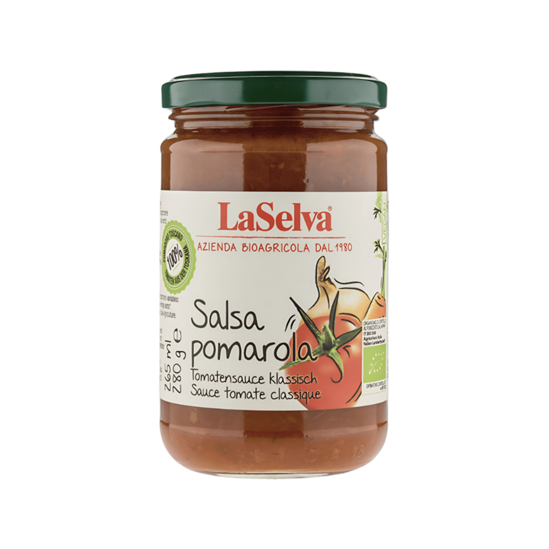 Salsa de Tomate Clásica Orgánica LaSelva 280g