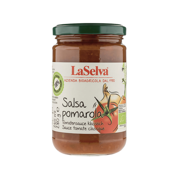 Salsa de Tomate Clásica Orgánica LaSelva 280g