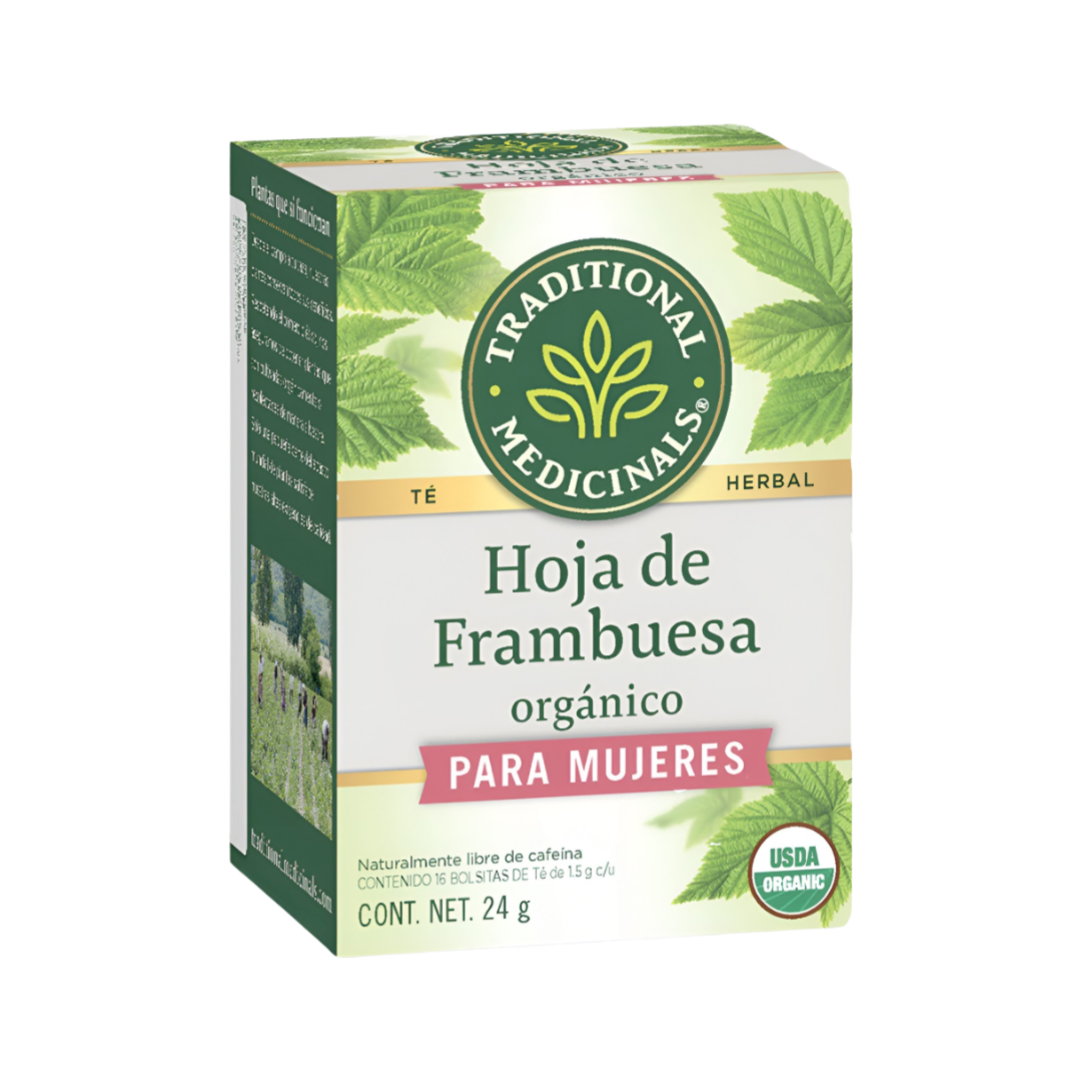 Té Orgánico de Hoja de Frambuesa Traditional Medicinals 24g