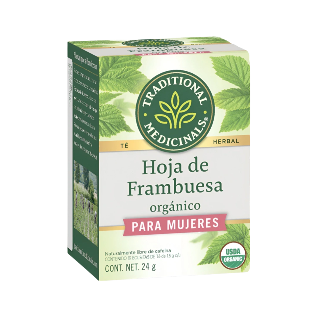 Té Orgánico de Hoja de Frambuesa Traditional Medicinals 24g