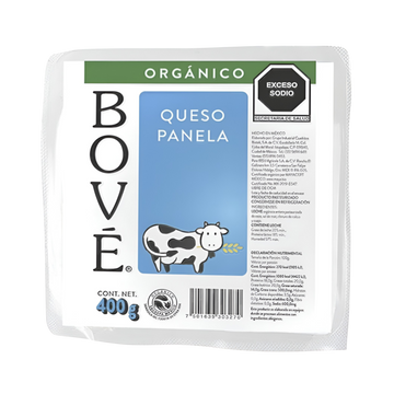 Queso Panela Orgánico Bové 400g