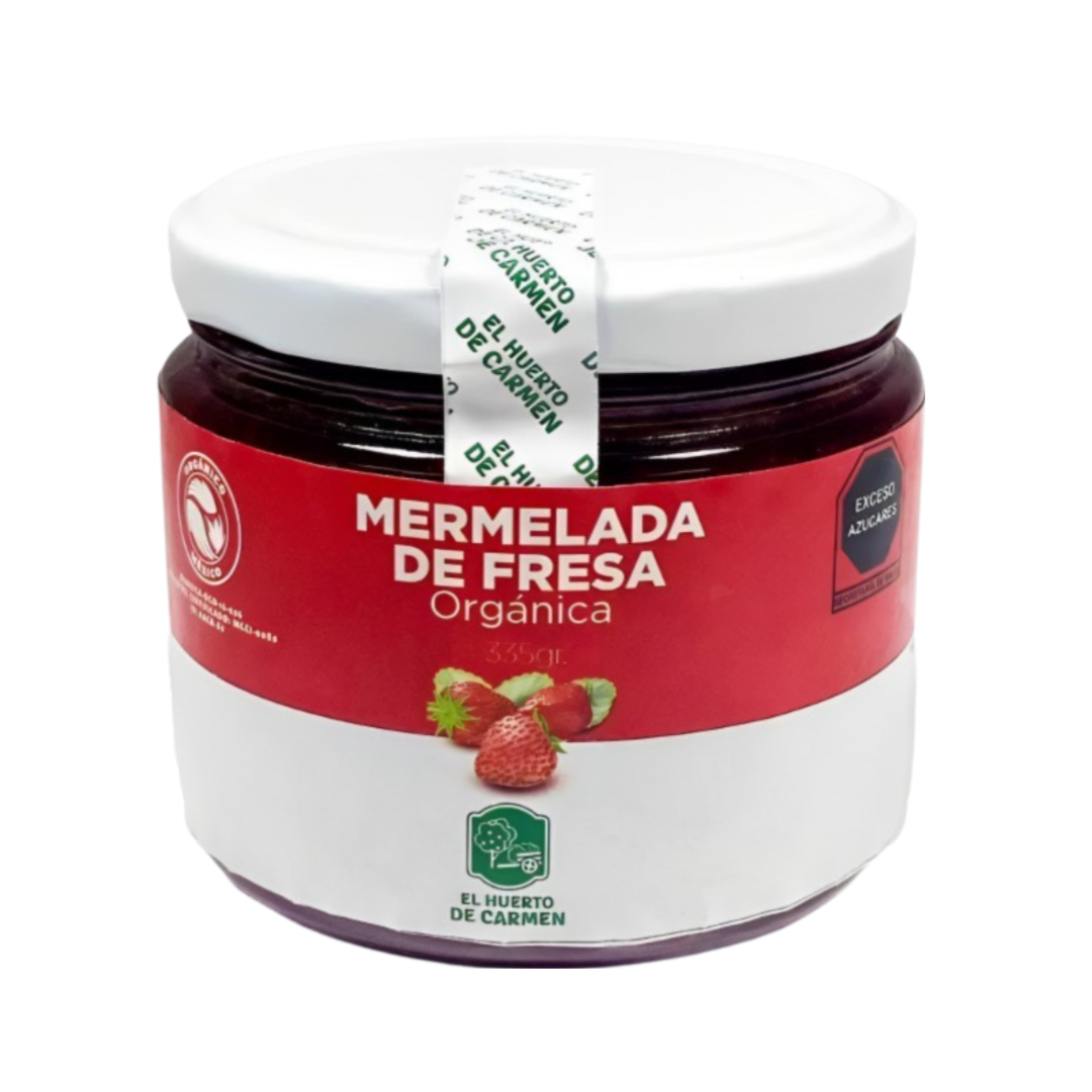 Mermelada Orgánica de Fresa El Huerto de Carmen 330g