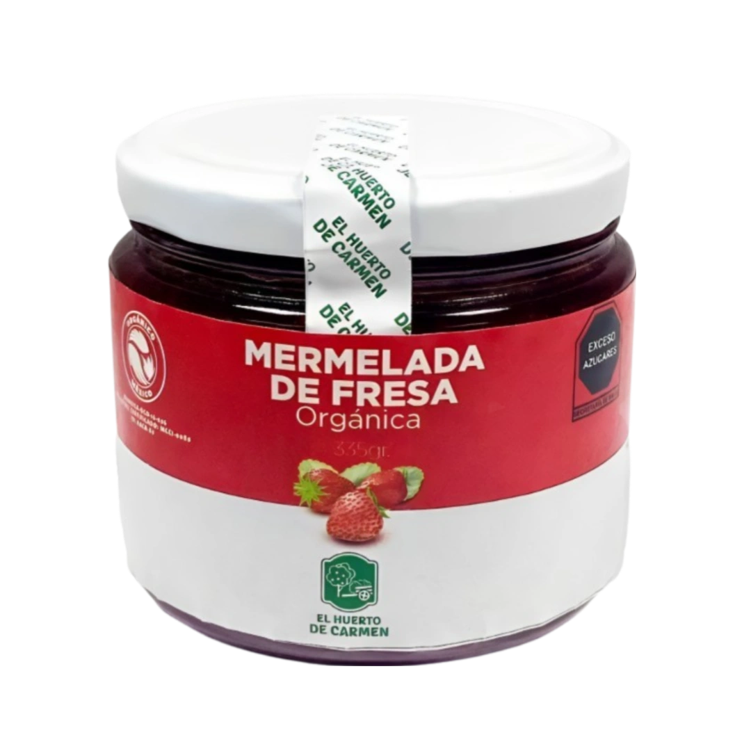 Mermelada Orgánica de Fresa El Huerto de Carmen 330g