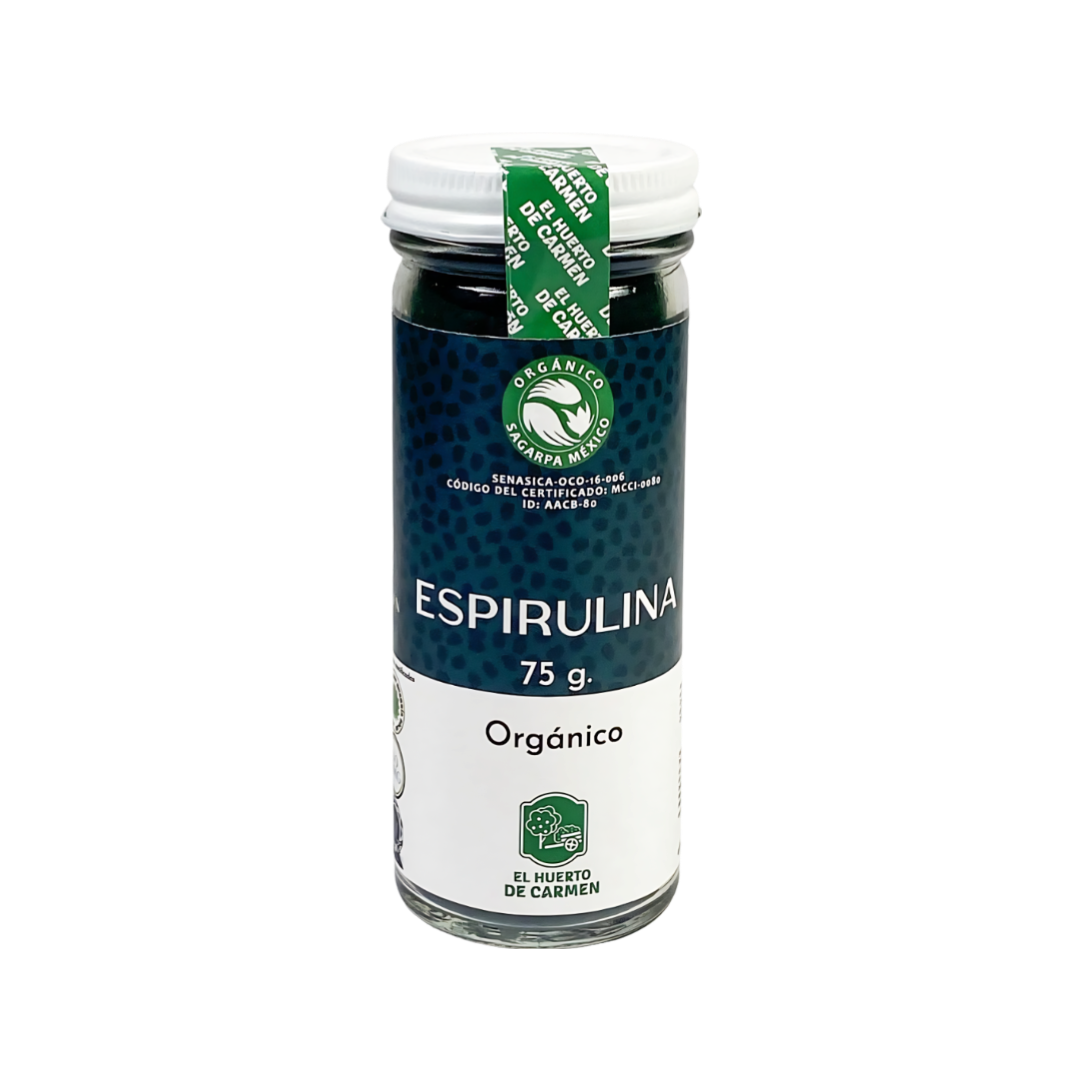 Espirulina Orgánica El Huerto de Carmen 75g