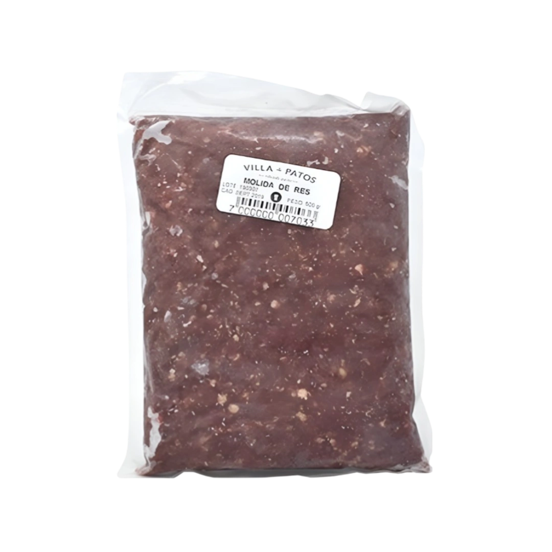 Molida de Res Orgánica Villa de Patos 500g