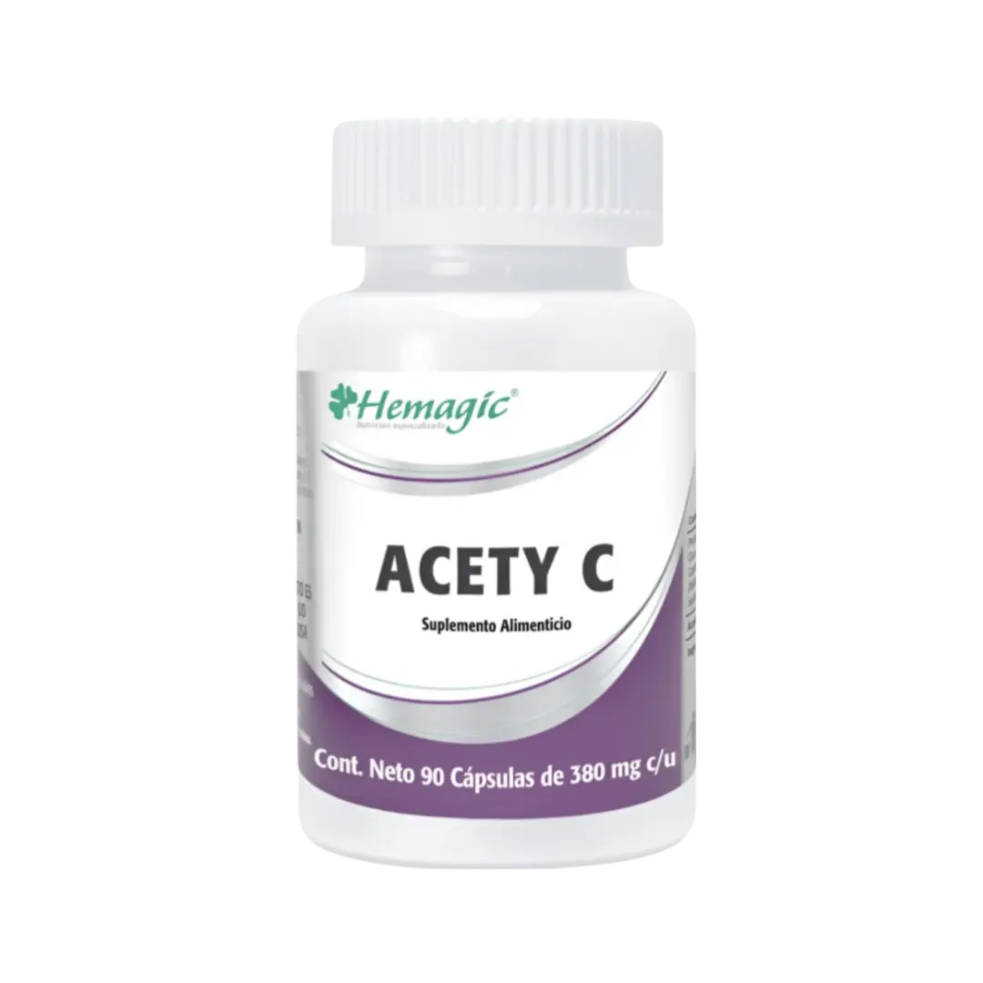 Acetil L-Carnitina Acety C Hemagic 90 Cápsulas