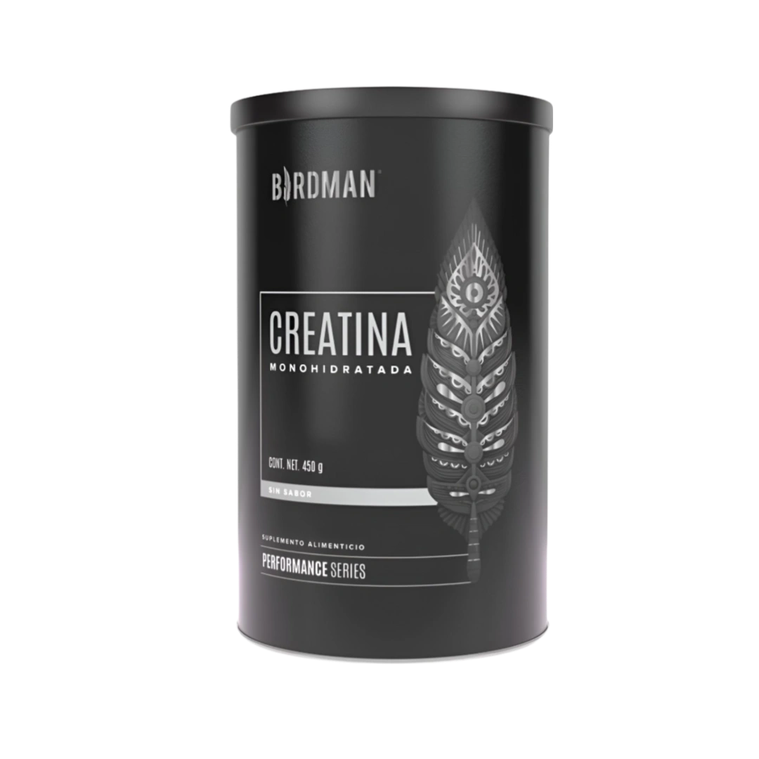 Creatina Monohidratada de Alta Pureza Sabor Natural Birdman 450g