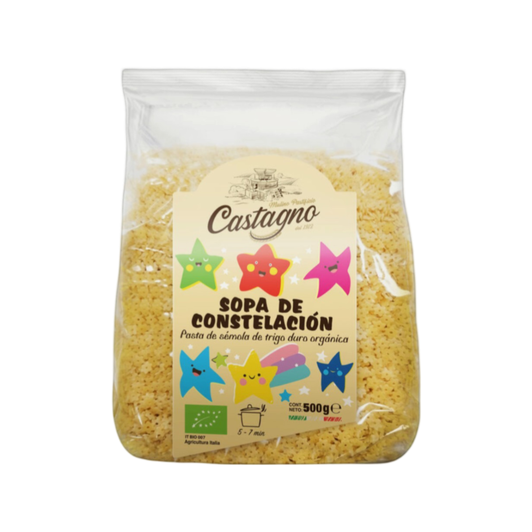 Sopa de Constelación Orgánica Castagno 500g