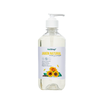 Jabón Natural Para Manos y Cuerpo NatShop 500ml