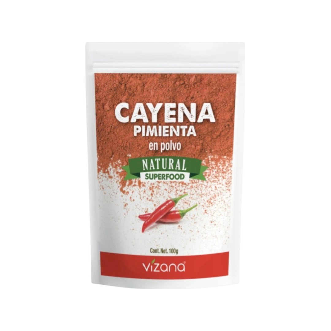 Pimienta Cayena en Polvo Orgánica Vizana 100g