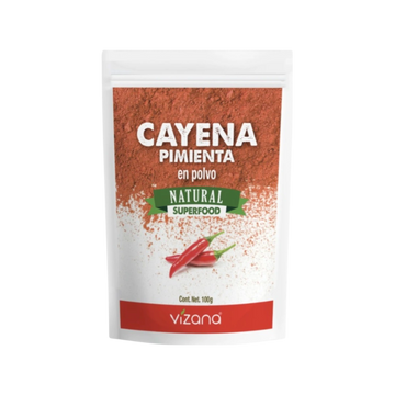 Pimienta Cayena en Polvo Orgánica Vizana 100g