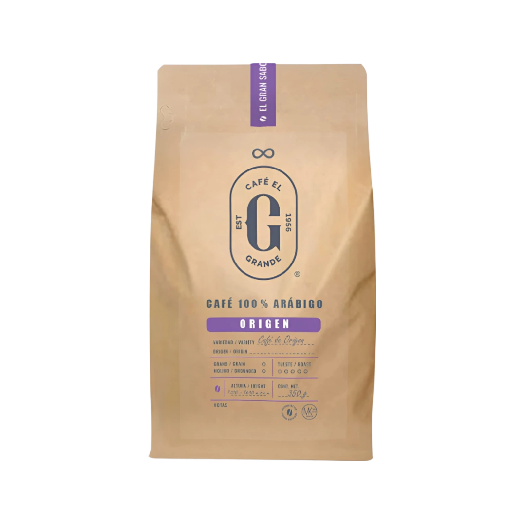 Café de Origen Caracolillo en Grano Café El Grande 500g