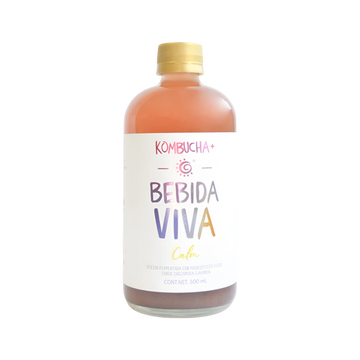 Kombucha Calm Zarzamora-Lavanda Bebida Viva 500ml