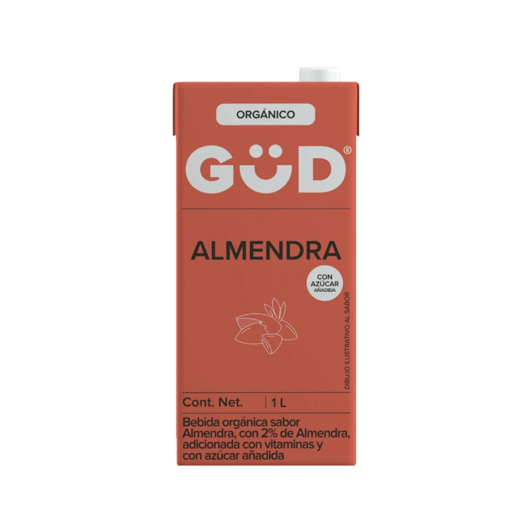 Bebida Almendra Orgánica GUD 1L