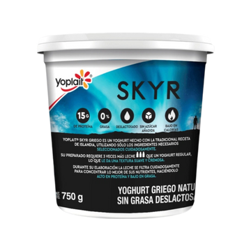 Yogurt Skyr Griego Natural Yoplait 750g