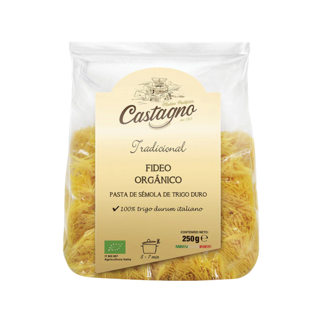 Fideo Orgánico Castagno 500g