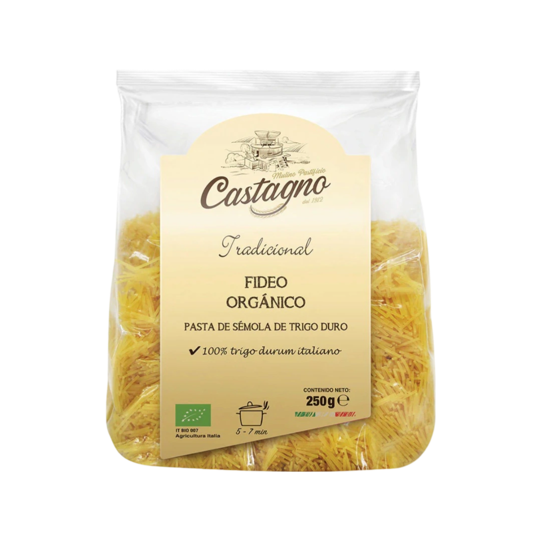 Fideo Orgánico Castagno 500g