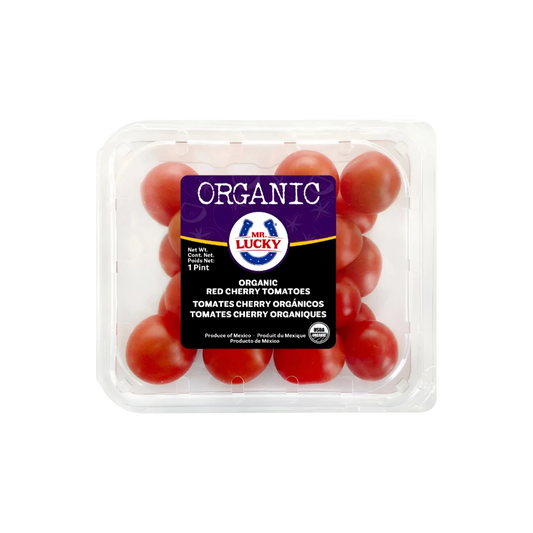 Tomate Cherry Mr. Lucky Charola Orgánico 284 g